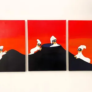 Rosso Partenopeo , Napoli Italia